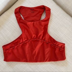 Mikoh racerback bikini top NWOT